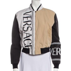 Versace Multi Color Bomber Jacket